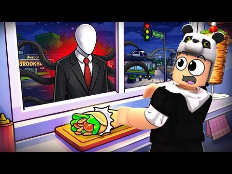 BROOKHAVEN'DA DÖNERCİ OLDUM! (GECE CANAVAR GELDİ) 😱 - Roblox Brookhaven 🏡rp