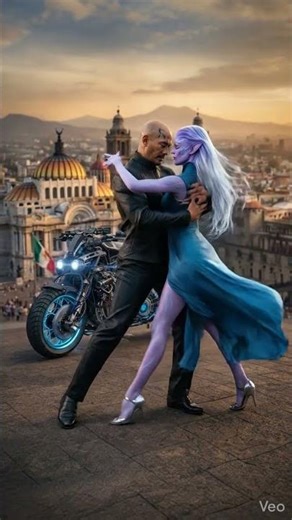 One step human, one step celestial -the dance becomes destiny.