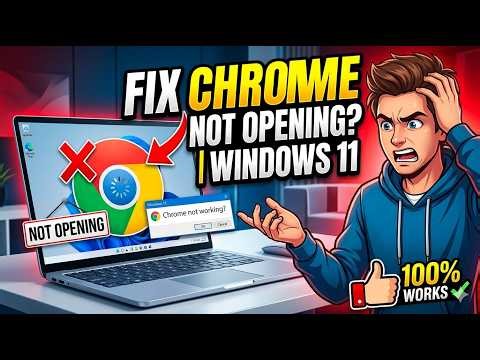 FIX Google CHROME Not Opening/Working on Windows 10/11 (2026*)