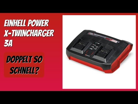 BEWERTUNG (2026): Einhell Power X-Twincharger 3A. Infos