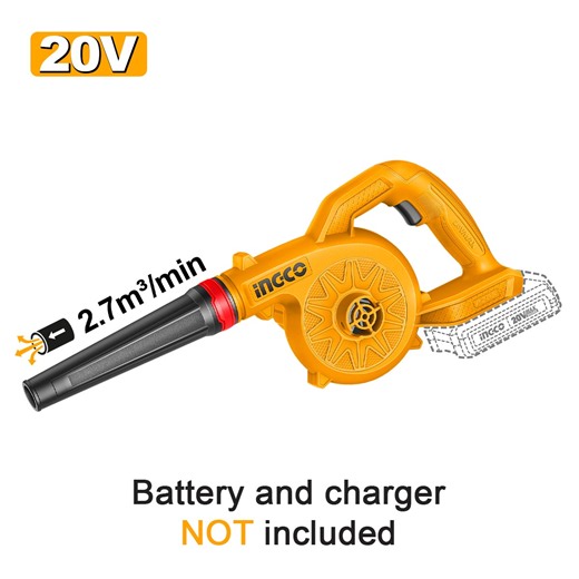 Φυσητήρας Μπαταρίας 20V Li-Ion SOLO CABLI2078E INGCO - G-Tools shop