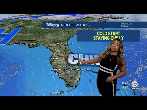 WPTV First Alert Weather Forecast for Afternoon of Monday, Dec. 29, 2025