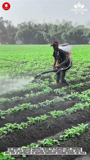 Pesticide Spraying on Plastic Mulch: Targeted Crop Protection in Open Fields