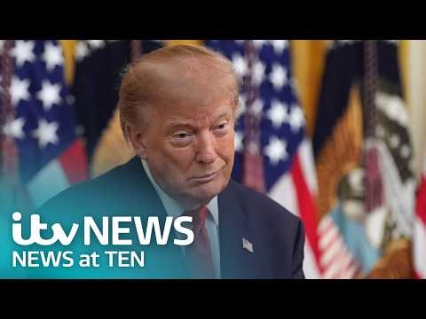Trump agrees deal to obtain diesel from Russia despite sanctions - Watch ITV News at Ten LIVE