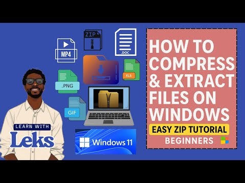 How to Compress & Extract Files on Windows | Easy ZIP Tutorial for Beginners (2026 Guide)