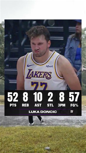 Luka Doncic Drops A Massive 52-Point Masterclass To Destroy The Jazz 🤯🔥 #shorts #lukadoncic #lakers