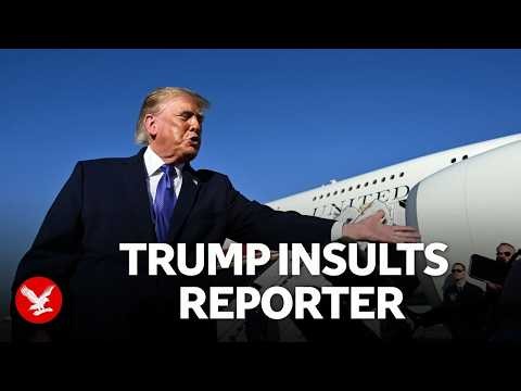 Furious Trump labels reporter ‘out of shape and disgusting’ after question about his health