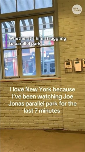 See Joe Jonas' driving antics go viral again in fan photobomb