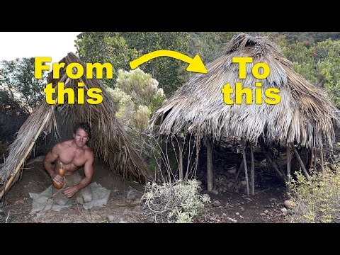 Primitive Hut Life in 2025