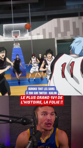 Partie 148 | ⚠️REDIFF COMPLÈTE SUR MON PATREON : Kailon🚨 Tous les soirs en live à 20h sur Twitch : Kailon Viens découvrir ou redécouvrir avec nous KUROKO NO BASKET : Le meilleur animé de sport ?! 🏀 Si tu viens de ce réseau et que tu prends avant la fin de semaine tu as 10% avec le code : KLN10 Vous m’avez énormément demandé de regarder cette série et bien le voici ! Est ce mieux que NARUTO ou SNK ? A tres vite sur un live 🔥 #react #kuroko #basket #kagami #animé 🚨 FAKE BLOOD🚨 FAKE WEAPON 🚨 