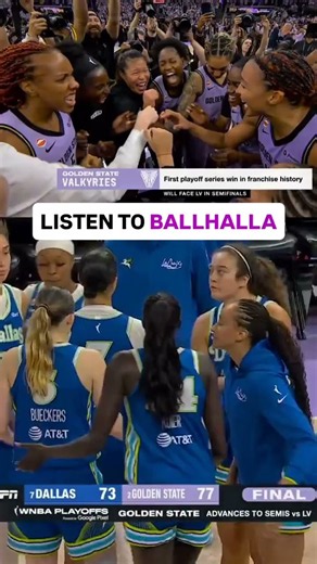 What a game. What a moment for the Golden State Valkyries 💜