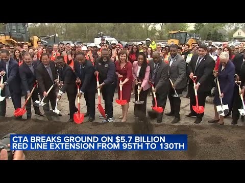 City, state officials break ground on CTA Red Line Extension Project
