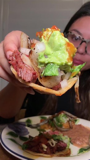 Carne Asada Taco Mukbang | Eating with Bai