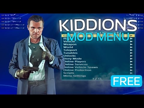 Kiddions Mod Menu 2025: Free GTA 5 PC Hack for Unlimited Money & Online Mods