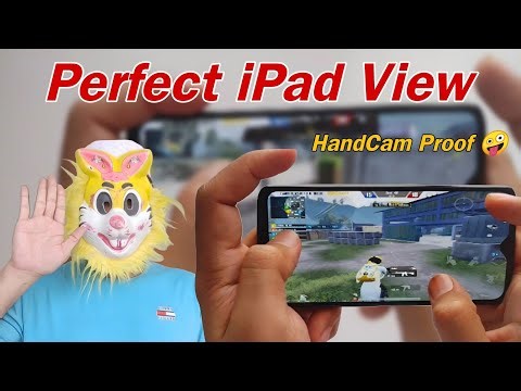 Perfect iPad View trick with HandCam Proof 🔥 100% Working | PUBG Mobile BGMI