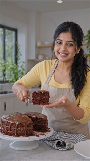 Chocolate Cake! 🍫 Moist & Rich Homemade Cake