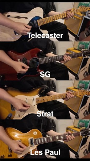 4 Guitars, 1 Layla. Which is your favorite?!