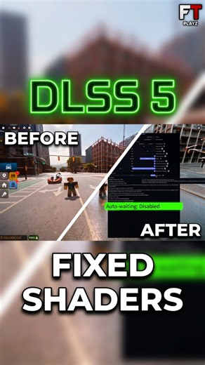 Don't play Roblox without these DLSS 5 settings! #roblox #shaders #gaming