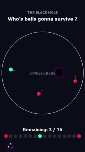 The Black Hole | N°28 #blackhole #physics #marblerun #satisfying #simulation