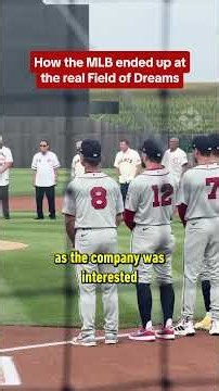 MLB's Field of Dreams game has a lot of history behind it