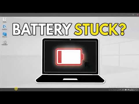 How to Fix Windows 10 Laptop Battery Icon Stuck on 100%