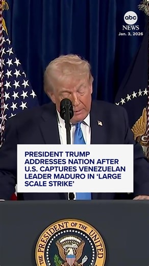 President Trump said the U.S.