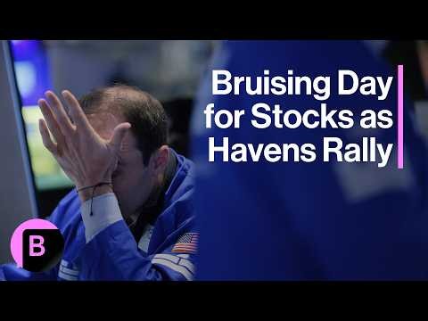 Bruising Day for Stocks as Havens Rally: Market Analysis