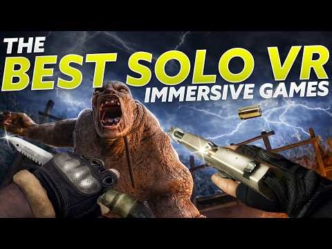 The BEST Single Player Immersive VR games 2026! Meta Quest 3, PSVR 2, PCVR