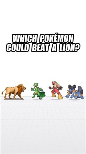 POKÉMON GEN 3 vs LION