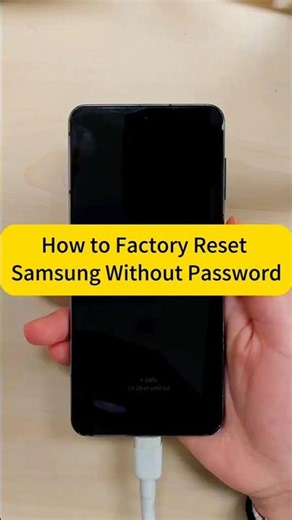 How to Factory Reset Samsung Without Password (Easy Method!)