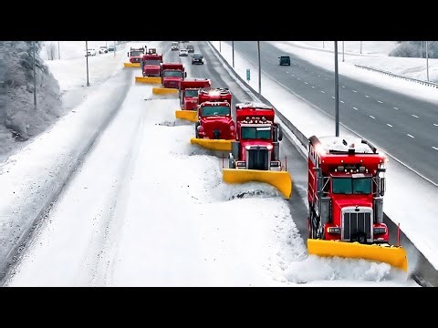 Powerful Snow Blowers & Removal Machines - Extremely Fast Snow Plowing