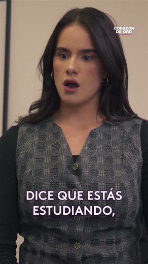 Catalina le pide trabajo a Eugenio #Uninovelas #CorazónDeOro