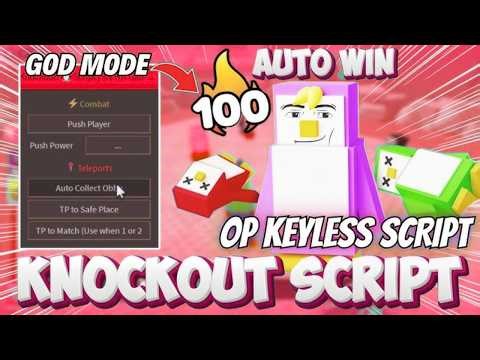 🔥 Knockout Script 2026 (NO KEY) | Aimbot, Silent Aim, Auto Farm, Auto Win, Unlock Skins, Auto Obby 🐧