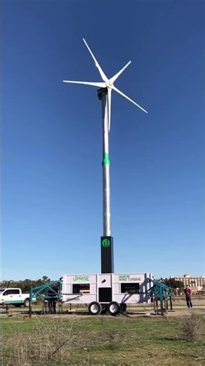 This Portable Wind Turbine Makes FREE Electricity 🌪️