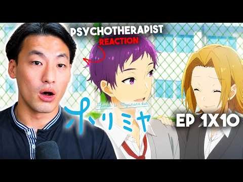HORI IS MAD?! | Therapist’s First React to Horimiya Episode 10