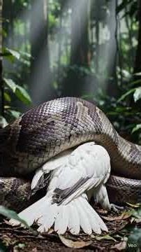 Deadly Snake Attack | Giant Python Swallows Its Prey 🐍🔥