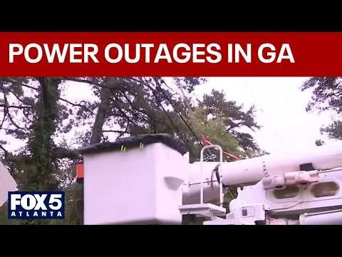 Georgia Power tracks fluctuating outages across metro counties