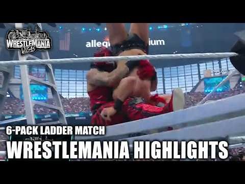 6-Pack Ladder Match | WrestleMania 42 Highlights | WWE on ESPN