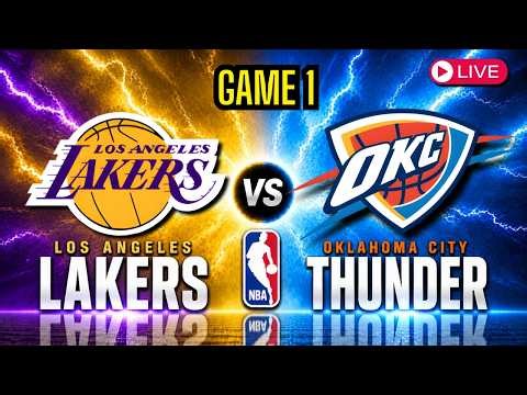 Los Angeles Lakers vs Oklahoma City Thunder - GAME 1 NBA PLAYOFFS - Wester Conference Semi Finals