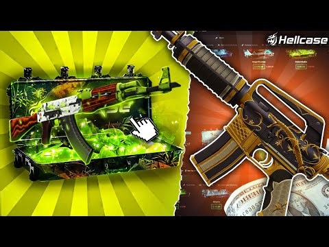 NEW CASE GAVE ME M4A1-S GOLDEN COIL! - Hellcase Case Opening - Hellcase Promo Code 2025