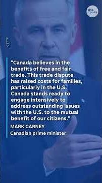 Canadian politicians react to President Trump's new tariffs