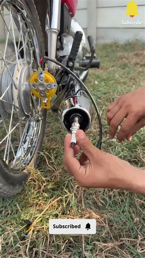 bike ke break per Horan lagane ka sabse best tarika ✅💯#mechanictraining #ytshorts #viralshorts #bike