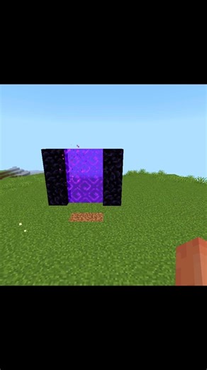 Minecraft Nether Portal Glitch that feels ILLEGAL! 😱