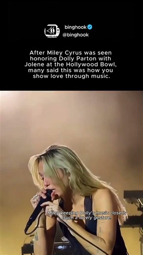 Miley Cyrus honored Dolly Parton with “Jolene” and made the whole moment emotional #MileyCyrus