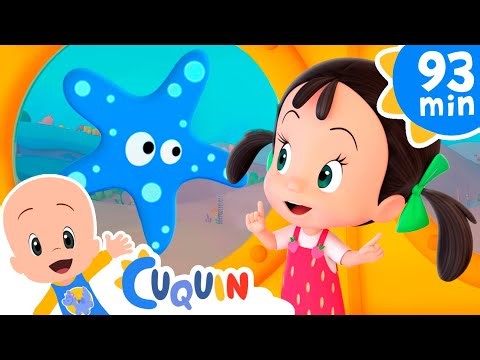 The submarine goes round and round and more Nursery Rhymes by Cleo and Cuquin 🐚Children Songs