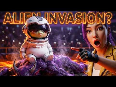 Rumi Huntrix found an Alien at her concert... (HE HAS POWERS)