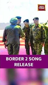 Sunny Deol at the Launch of “Ghar Kab Aaoge” from Border 2 Held in Jaisalmer | India Today