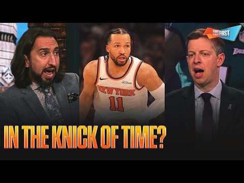 LeBron’s ‘A plus’ season at age 41, Knicks ‘title-or-bust’, How much pressure is on New York? | FTF