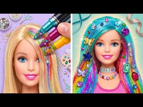 ¡Transforma tu muñeca! Ideas DIY de ropa y accesorios ✨🧸