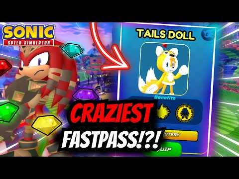 🌟 I UNLOCKED EVERYTHING In The NEW TRICK OR TREAT FASTPASS!! | Sonic Speed Simulator Update